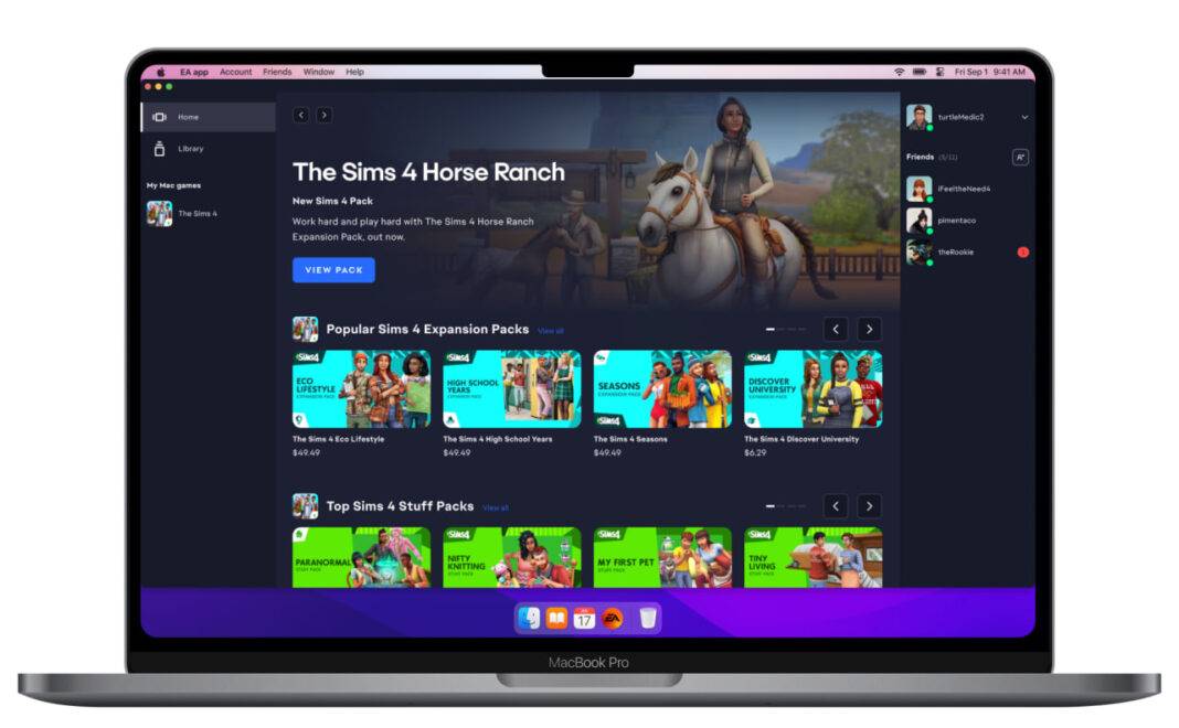 EA APP MAC