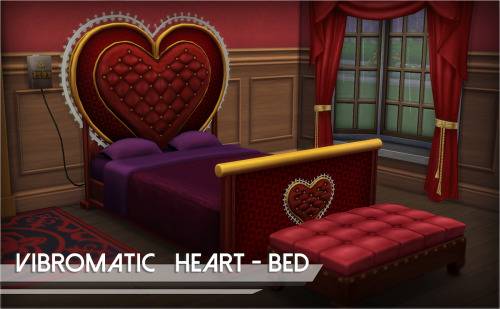 Vibromatic Heart Bed Vibromatic Heart Bed