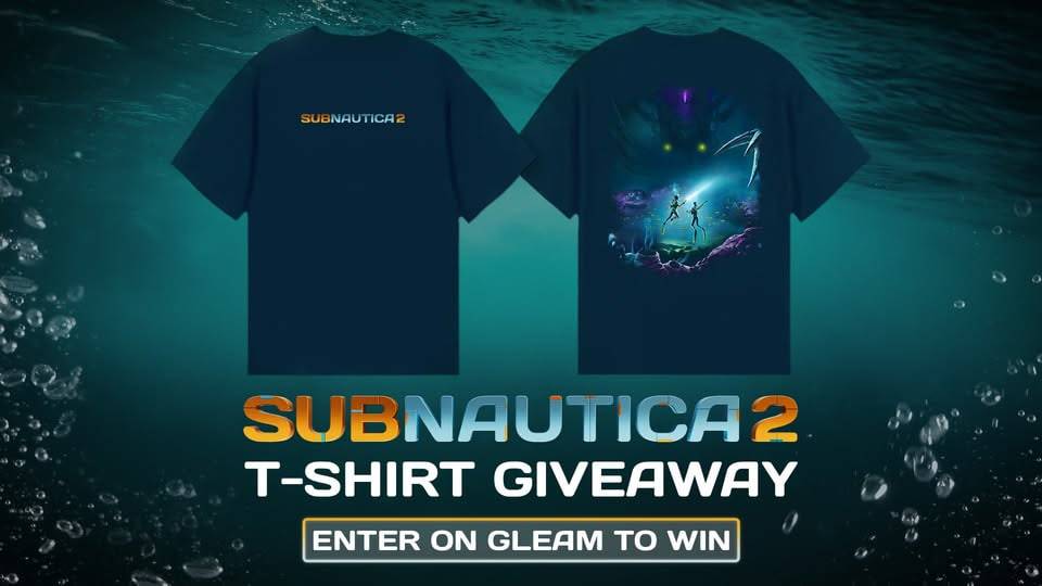 Subnautica 2 themed t-shirts