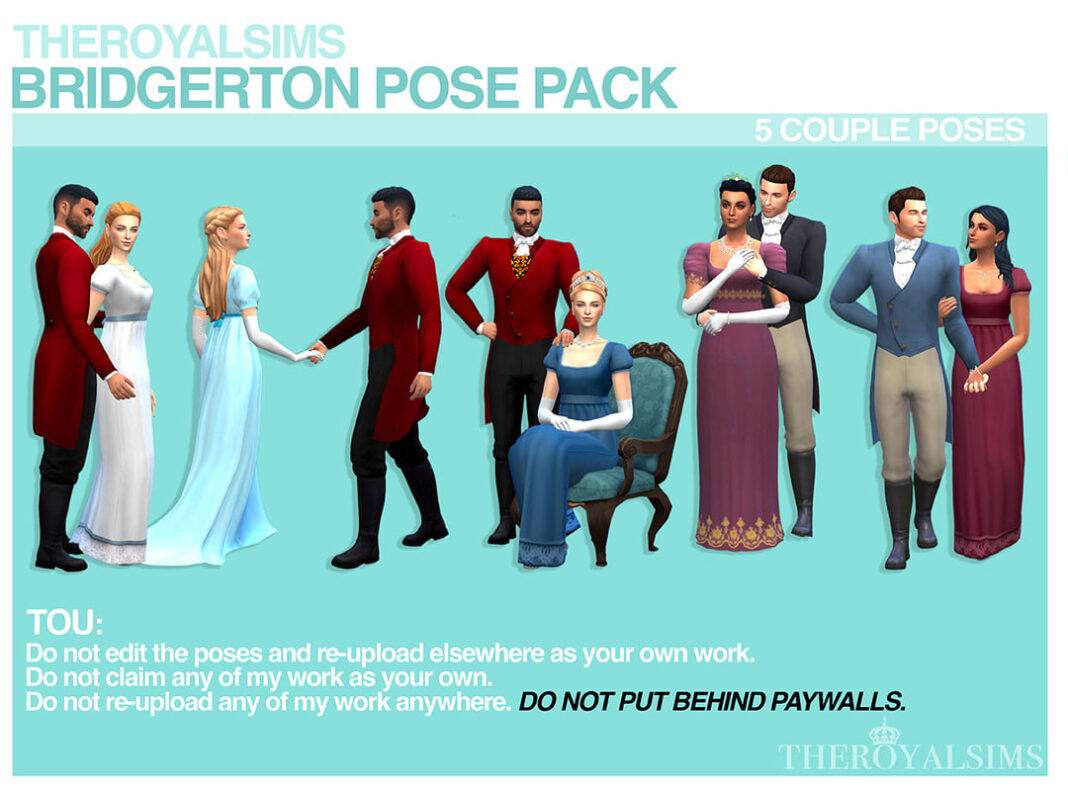 BRIDGERTON POSE PACK