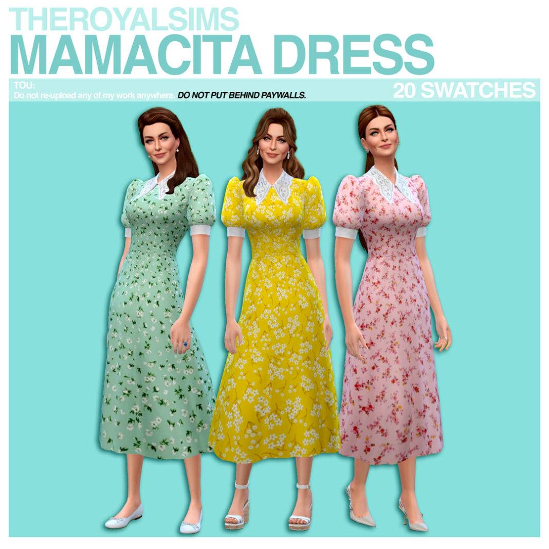 THEROYALSIMS MAMACITA DRESS