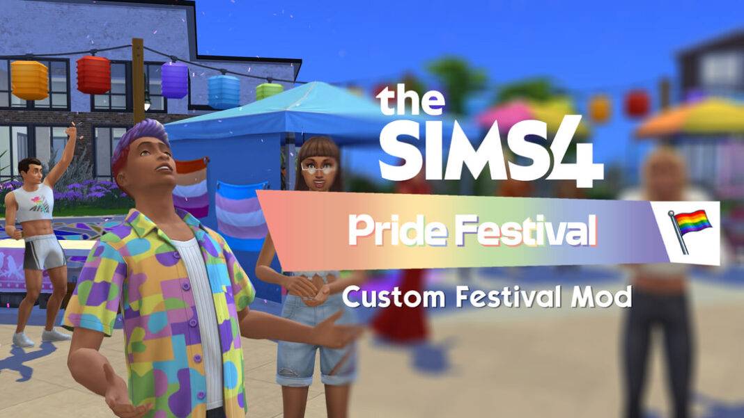The Sims 4 Pride Festival Mod The Sims 4 Pride Festival Mod