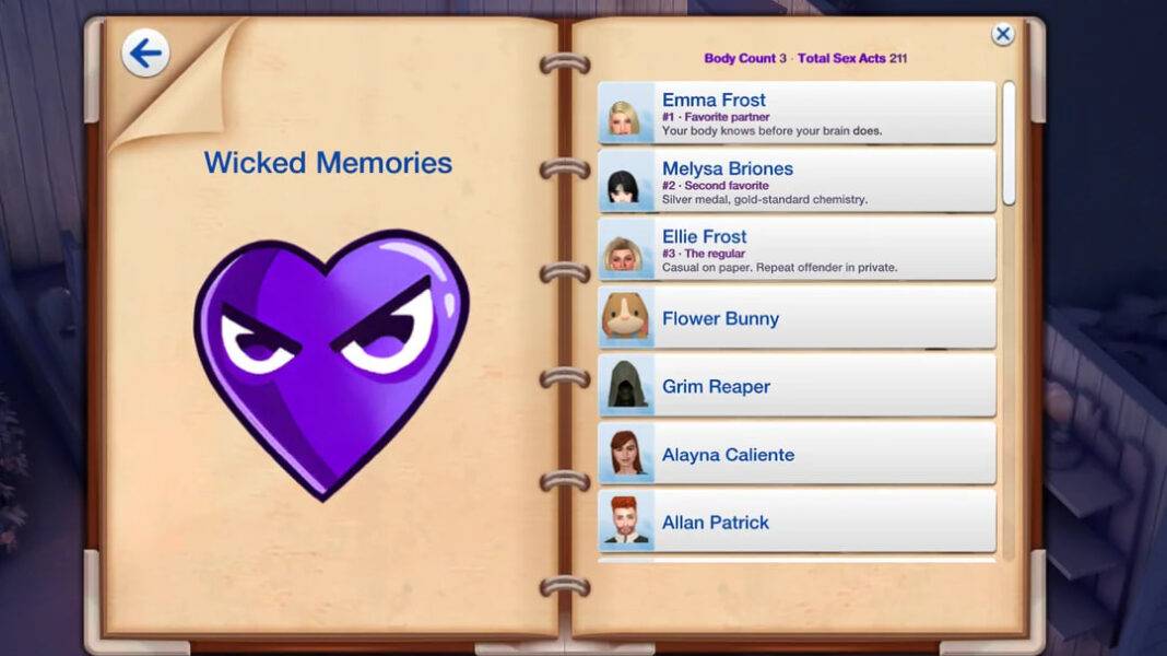 Wicked Memories Enhanced