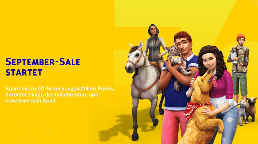 The Sims 4 September Sale