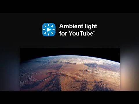 Ambient light for YouTube Ambient light for YouTube