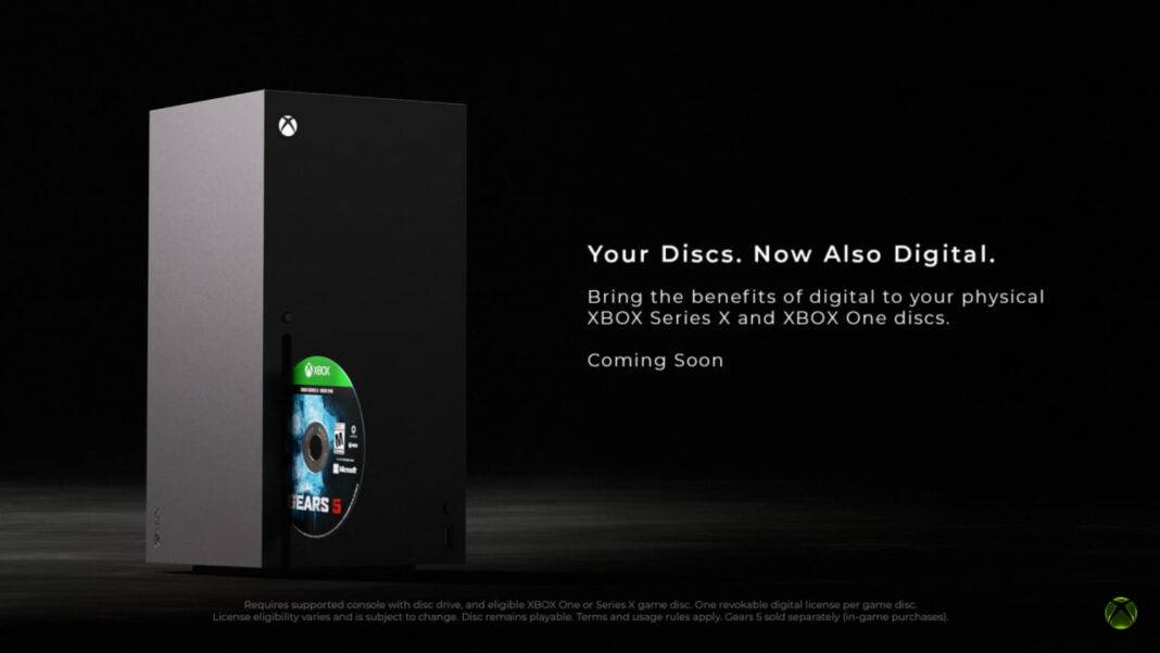 Xbox Disc-to-Digital Xbox Disc-to-Digital