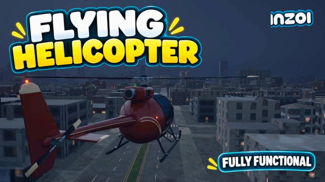 Quinn's Flying Helicopter